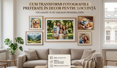Cum transformi fotografiile preferate in decor pentru locuinta